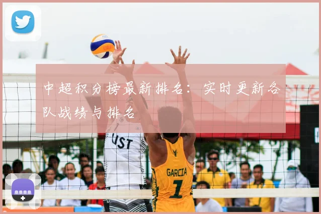 中超积分榜最新排名:实时更新各队战绩与排名